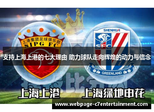 支持上海上港的七大理由 助力球队走向辉煌的动力与信念 支持上海上港的七大理由 助力球队走向辉煌的动力与信念