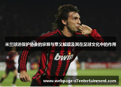 米兰球迷保护协会的宗旨与意义解读及其在足球文化中的作用