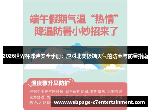 2026世界杯球迷安全手册：应对北美极端天气的防寒与防暑指南